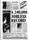 Evening Herald (Dublin) Friday 10 January 1986 Page 1