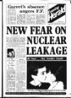 Evening Herald (Dublin) Monday 17 February 1986 Page 1