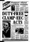 Evening Herald (Dublin) Tuesday 14 April 1987 Page 1