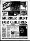 Evening Herald (Dublin) Tuesday 02 August 1988 Page 1