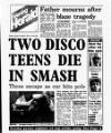 Evening Herald (Dublin) Saturday 13 January 1990 Page 1