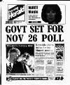Evening Herald (Dublin) Wednesday 04 November 1992 Page 1
