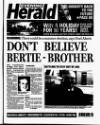 Evening Herald (Dublin) Monday 08 January 2001 Page 1