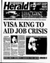 Evening Herald (Dublin) Tuesday 09 January 2001 Page 1