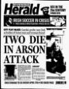 Evening Herald (Dublin) Wednesday 14 March 2001 Page 1