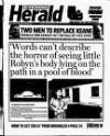 Evening Herald (Dublin) Monday 12 November 2001 Page 1