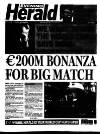 Evening Herald (Dublin) Friday 14 June 2002 Page 1