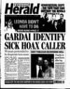 Evening Herald (Dublin) Thursday 30 October 2003 Page 1