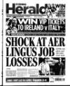Evening Herald (Dublin) Wednesday 07 October 2009 Page 1