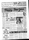 Northwich Chronicle Thursday 30 December 1982 Page 1