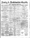 Paisley & Renfrewshire Gazette Saturday 09 January 1897 Page 1