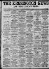 Kensington News and West London Times Saturday 14 August 1869 Page 1