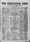 Kensington News and West London Times Saturday 01 April 1876 Page 1