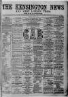 Kensington News and West London Times Saturday 07 October 1876 Page 1