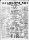 Kensington News and West London Times Saturday 13 January 1877 Page 1