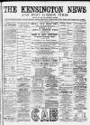 Kensington News and West London Times Saturday 27 January 1877 Page 1