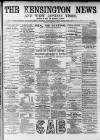 Kensington News and West London Times Saturday 24 February 1877 Page 1
