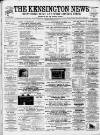 Kensington News and West London Times Saturday 26 January 1878 Page 1