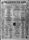 Kensington News and West London Times Saturday 02 March 1878 Page 1
