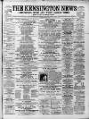 Kensington News and West London Times Saturday 27 July 1878 Page 1