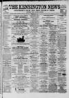 Kensington News and West London Times Saturday 03 May 1879 Page 1