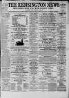 Kensington News and West London Times Saturday 19 July 1879 Page 1