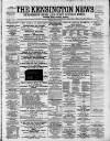 Kensington News and West London Times Saturday 21 August 1880 Page 1