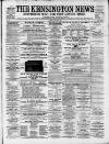 Kensington News and West London Times Saturday 28 August 1880 Page 1