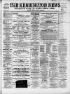 Kensington News and West London Times Saturday 23 October 1880 Page 1