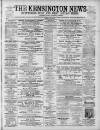 Kensington News and West London Times Saturday 28 May 1881 Page 1