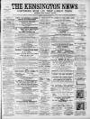 Kensington News and West London Times Saturday 19 November 1881 Page 1