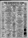 Kensington News and West London Times Saturday 10 June 1882 Page 1