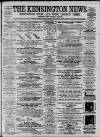 Kensington News and West London Times Saturday 07 October 1882 Page 1