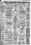 Kensington News and West London Times Saturday 22 September 1883 Page 1