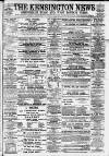 Kensington News and West London Times Saturday 27 October 1883 Page 1