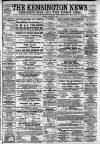 Kensington News and West London Times Saturday 15 December 1883 Page 1