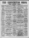 Kensington News and West London Times Saturday 14 January 1888 Page 1