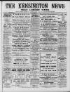 Kensington News and West London Times Saturday 11 February 1888 Page 1