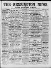 Kensington News and West London Times Saturday 18 February 1888 Page 1
