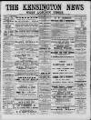 Kensington News and West London Times Saturday 25 February 1888 Page 1