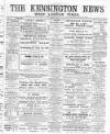 Kensington News and West London Times Saturday 19 January 1889 Page 1
