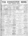 Kensington News and West London Times Saturday 16 November 1895 Page 1