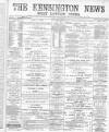 Kensington News and West London Times Friday 17 November 1899 Page 1