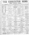 Kensington News and West London Times Friday 24 November 1899 Page 1