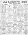 Kensington News and West London Times Friday 15 December 1899 Page 1