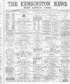 Kensington News and West London Times Friday 29 December 1899 Page 1
