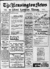 Kensington News and West London Times Friday 01 February 1918 Page 1