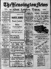Kensington News and West London Times Friday 16 August 1918 Page 1