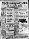 Kensington News and West London Times Friday 11 July 1919 Page 1