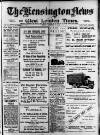 Kensington News and West London Times Friday 05 September 1919 Page 1